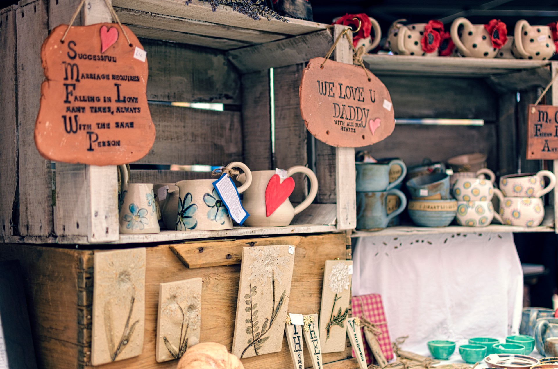 Rustic Market Stall